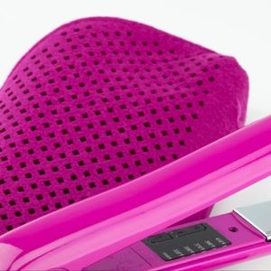 CHI Pink Titanium Temperature Control Hairstyling 1 Inch Flat Iron Strai…